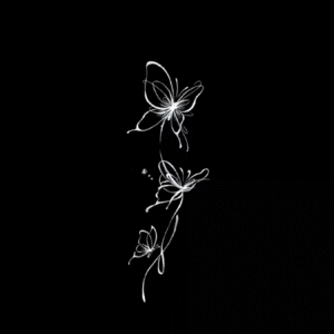 Butterflies Flying