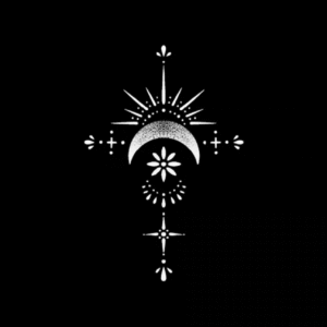 henna cross