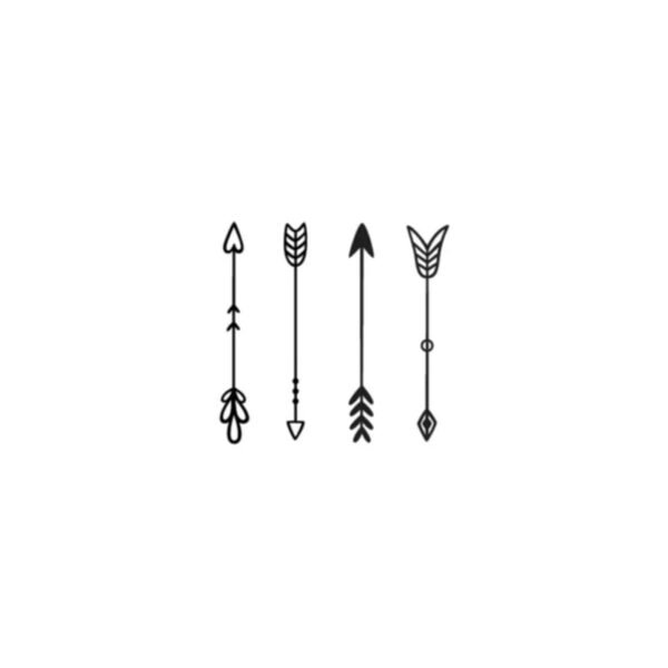 mini feather arrow
