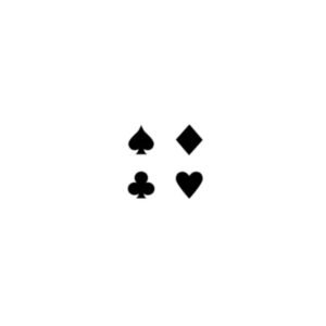 playing card symbols